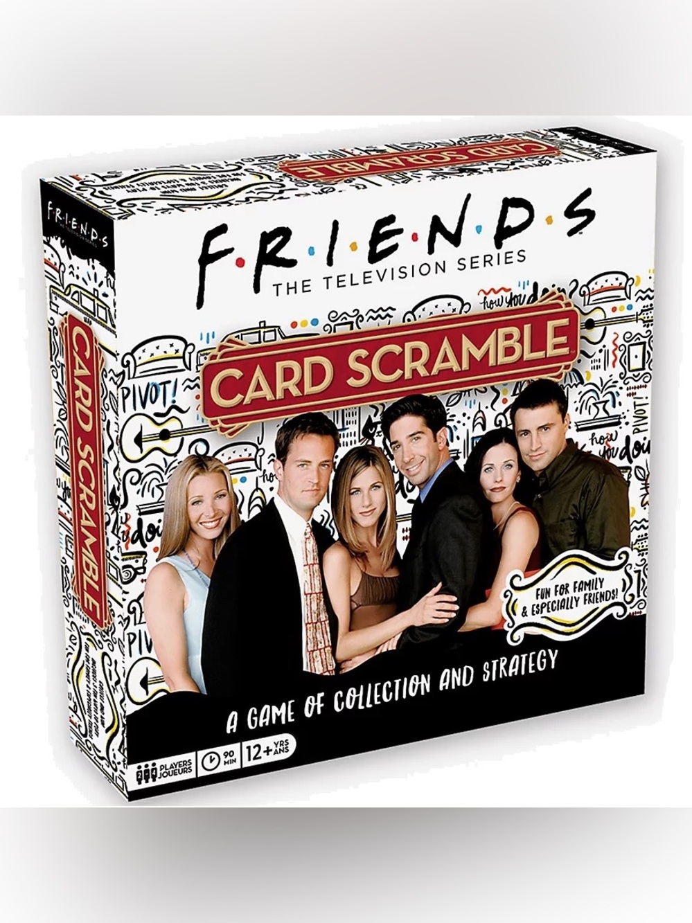 FRIENDS Card Scramble Board Game